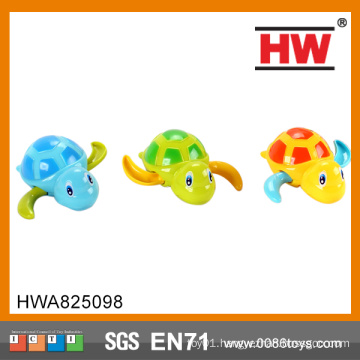 12CM Plastic Cartoon Animal 6PCS/BOX Wind Up Swimming Turtle Toy